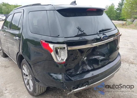 2017 Ford Explorer Limited from USA, damaged, VIN 1FM5K7F84HGD22175
